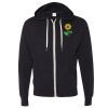 Unisex Heathered French Terry Full-Zip Hooded Sweatshirt Thumbnail