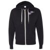 Unisex Heathered French Terry Full-Zip Hooded Sweatshirt Thumbnail