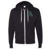 Unisex Heathered French Terry Full-Zip Hooded Sweatshirt Thumbnail