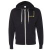 Unisex Heathered French Terry Full-Zip Hooded Sweatshirt Thumbnail