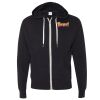 Unisex Heathered French Terry Full-Zip Hooded Sweatshirt Thumbnail
