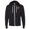 Unisex Heathered French Terry Full-Zip Hooded Sweatshirt Thumbnail