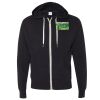 Unisex Heathered French Terry Full-Zip Hooded Sweatshirt Thumbnail