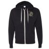Unisex Heathered French Terry Full-Zip Hooded Sweatshirt Thumbnail