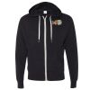 Unisex Heathered French Terry Full-Zip Hooded Sweatshirt Thumbnail