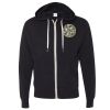 Unisex Heathered French Terry Full-Zip Hooded Sweatshirt Thumbnail