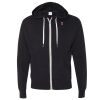 Unisex Heathered French Terry Full-Zip Hooded Sweatshirt Thumbnail