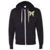 Unisex Heathered French Terry Full-Zip Hooded Sweatshirt Thumbnail