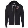 Unisex Heathered French Terry Full-Zip Hooded Sweatshirt Thumbnail