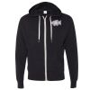 Unisex Heathered French Terry Full-Zip Hooded Sweatshirt Thumbnail