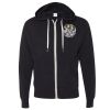 Unisex Heathered French Terry Full-Zip Hooded Sweatshirt Thumbnail