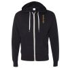 Unisex Heathered French Terry Full-Zip Hooded Sweatshirt Thumbnail