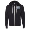 Unisex Heathered French Terry Full-Zip Hooded Sweatshirt Thumbnail