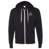 Unisex Heathered French Terry Full-Zip Hooded Sweatshirt Thumbnail