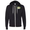 Unisex Heathered French Terry Full-Zip Hooded Sweatshirt Thumbnail