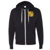 Unisex Heathered French Terry Full-Zip Hooded Sweatshirt Thumbnail