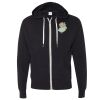 Unisex Heathered French Terry Full-Zip Hooded Sweatshirt Thumbnail