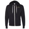 Unisex Heathered French Terry Full-Zip Hooded Sweatshirt Thumbnail