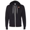 Unisex Heathered French Terry Full-Zip Hooded Sweatshirt Thumbnail