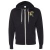 Unisex Heathered French Terry Full-Zip Hooded Sweatshirt Thumbnail