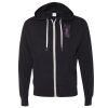 Unisex Heathered French Terry Full-Zip Hooded Sweatshirt Thumbnail