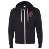 Unisex Heathered French Terry Full-Zip Hooded Sweatshirt Thumbnail