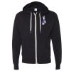 Unisex Heathered French Terry Full-Zip Hooded Sweatshirt Thumbnail