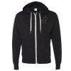 Unisex Heathered French Terry Full-Zip Hooded Sweatshirt Thumbnail