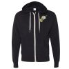 Unisex Heathered French Terry Full-Zip Hooded Sweatshirt Thumbnail