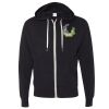 Unisex Heathered French Terry Full-Zip Hooded Sweatshirt Thumbnail