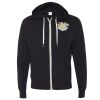 Unisex Heathered French Terry Full-Zip Hooded Sweatshirt Thumbnail