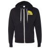 Unisex Heathered French Terry Full-Zip Hooded Sweatshirt Thumbnail