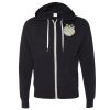 Unisex Heathered French Terry Full-Zip Hooded Sweatshirt Thumbnail