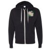 Unisex Heathered French Terry Full-Zip Hooded Sweatshirt Thumbnail