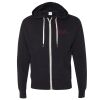 Unisex Heathered French Terry Full-Zip Hooded Sweatshirt Thumbnail