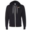 Unisex Heathered French Terry Full-Zip Hooded Sweatshirt Thumbnail