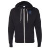 Unisex Heathered French Terry Full-Zip Hooded Sweatshirt Thumbnail
