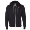Unisex Heathered French Terry Full-Zip Hooded Sweatshirt Thumbnail