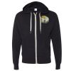 Unisex Heathered French Terry Full-Zip Hooded Sweatshirt Thumbnail