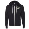 Unisex Heathered French Terry Full-Zip Hooded Sweatshirt Thumbnail