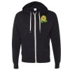 Unisex Heathered French Terry Full-Zip Hooded Sweatshirt Thumbnail