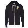 Unisex Heathered French Terry Full-Zip Hooded Sweatshirt Thumbnail