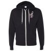 Unisex Heathered French Terry Full-Zip Hooded Sweatshirt Thumbnail