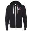 Unisex Heathered French Terry Full-Zip Hooded Sweatshirt Thumbnail
