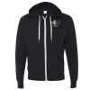 Unisex Heathered French Terry Full-Zip Hooded Sweatshirt Thumbnail