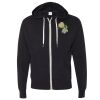 Unisex Heathered French Terry Full-Zip Hooded Sweatshirt Thumbnail