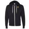 Unisex Heathered French Terry Full-Zip Hooded Sweatshirt Thumbnail