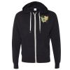 Unisex Heathered French Terry Full-Zip Hooded Sweatshirt Thumbnail