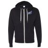 Unisex Heathered French Terry Full-Zip Hooded Sweatshirt Thumbnail
