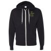 Unisex Heathered French Terry Full-Zip Hooded Sweatshirt Thumbnail